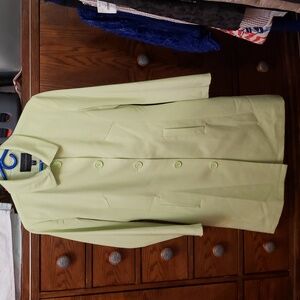 Fairweather 3/4 light green blazer
